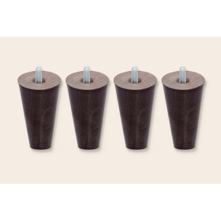4 patas cónicas de 15 cm para Bases Tapizadas - Sonpura