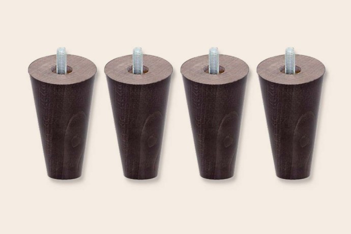 4 patas cónicas de 15 cm para Bases Tapizadas - Sonpura