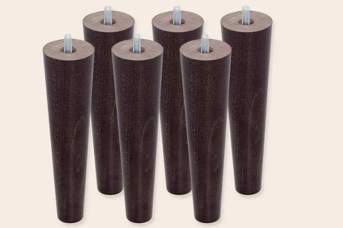 6 patas cónicas de 25 cm para Bases Tapizadas - Sonpura