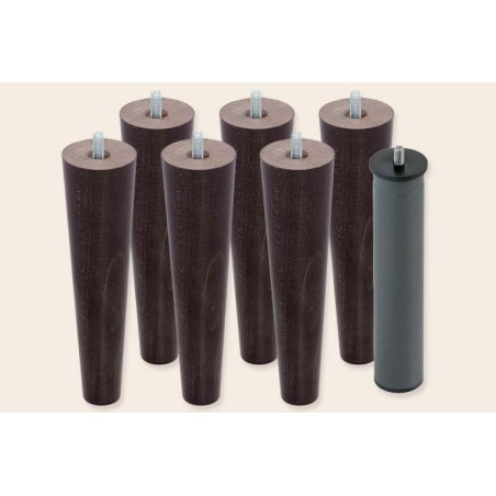 6 patas cónicas de 25 cm + 1 metálica - Bases - Sonpura