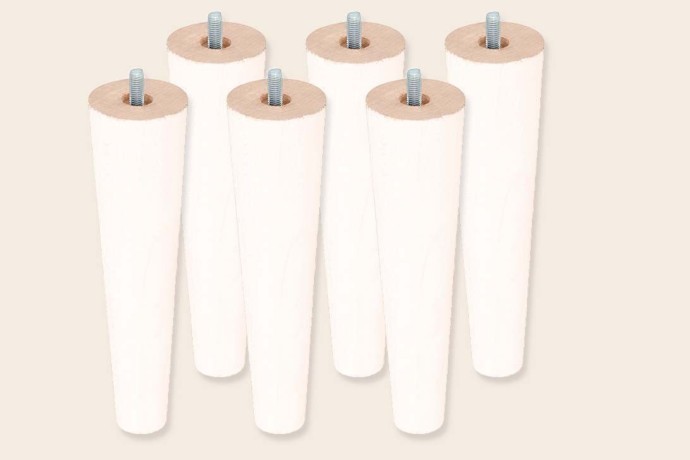 6 patas cónicas de 25 cm para Bases Tapizadas - Sonpura