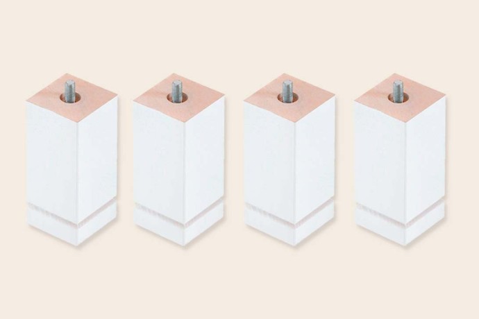 4 patas cuadradas de 15 cm para Bases Tapizadas - Sonpura