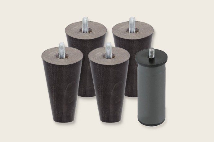 4 patas cónicas de 15 cm + 1 metálica - Bases - Sonpura