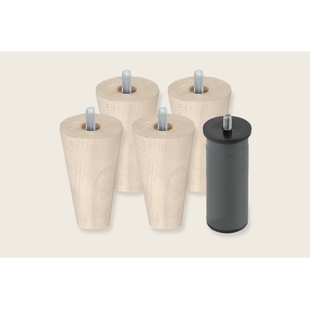 4 patas cónicas de 15 cm + 1 metálica - Bases - Sonpura
