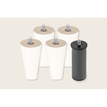 4 patas cónicas de 15 cm + 1 metálica - Bases - Sonpura