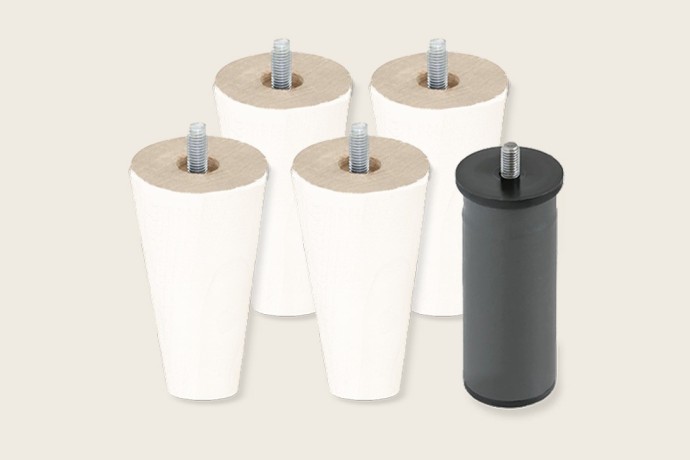 4 patas cónicas de 15 cm + 1 metálica - Bases - Sonpura