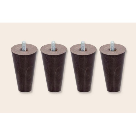 4 patas cónicas de 15 cm para Bases Tapizadas - Sonpura