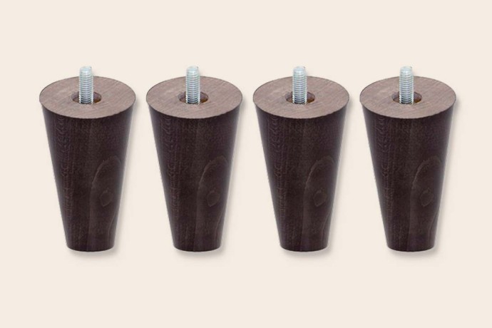 4 patas cónicas de 15 cm para Bases Tapizadas - Sonpura