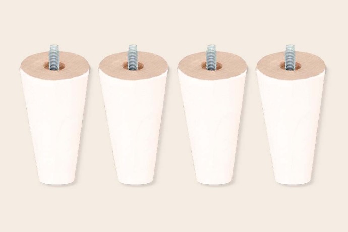 4 patas cónicas de 15 cm para Bases Tapizadas - Sonpura