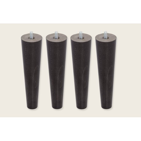 4 patas cónicas de 25 cm para Bases Tapizadas - Sonpura