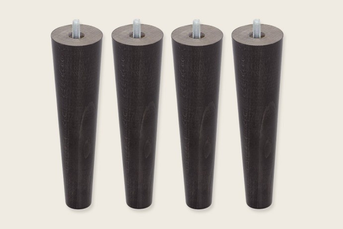 4 patas cónicas de 25 cm para Bases Tapizadas - Sonpura