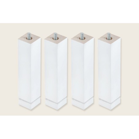 4 patas cuadradas de 25 cm para Bases Tapizadas - Sonpura