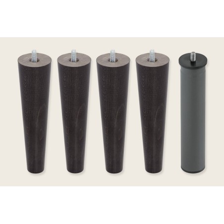 4 patas cónicas de 25 cm + 1 metálica - Bases - Sonpura