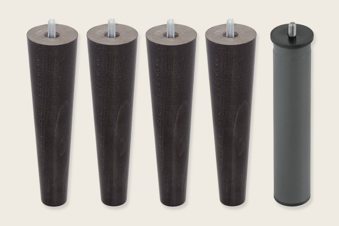 4 patas cónicas de 25 cm + 1 metálica - Bases - Sonpura