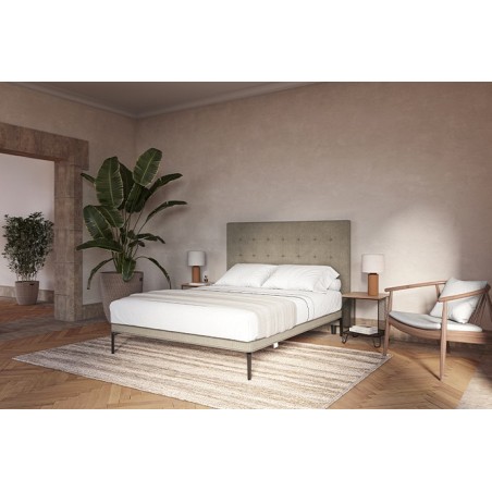 Base Tapizada Majestic - Sonpura