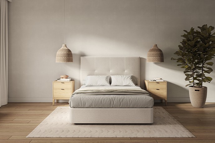 Cabecero Paneles 115 - Cabezal con Patas - Sonpura