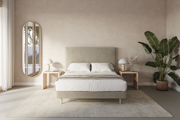 Cabecero Abombado 115 - Cabezal con Patas - Sonpura