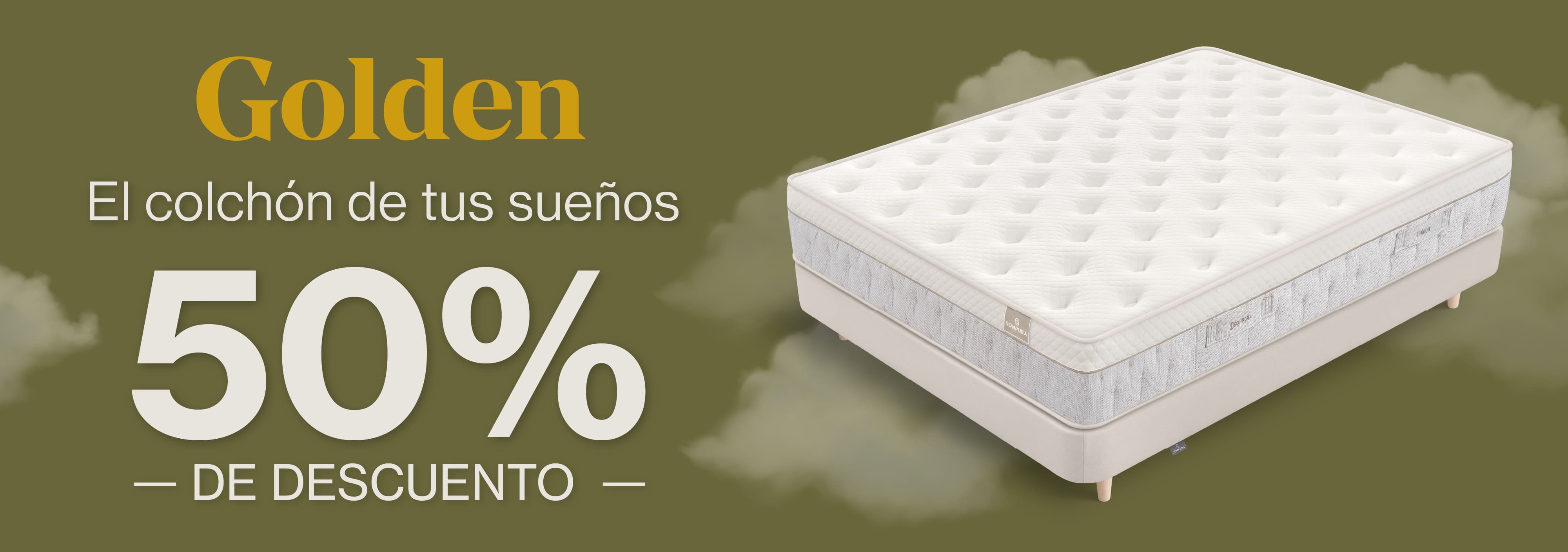 Banner Golden colchones Sonpura